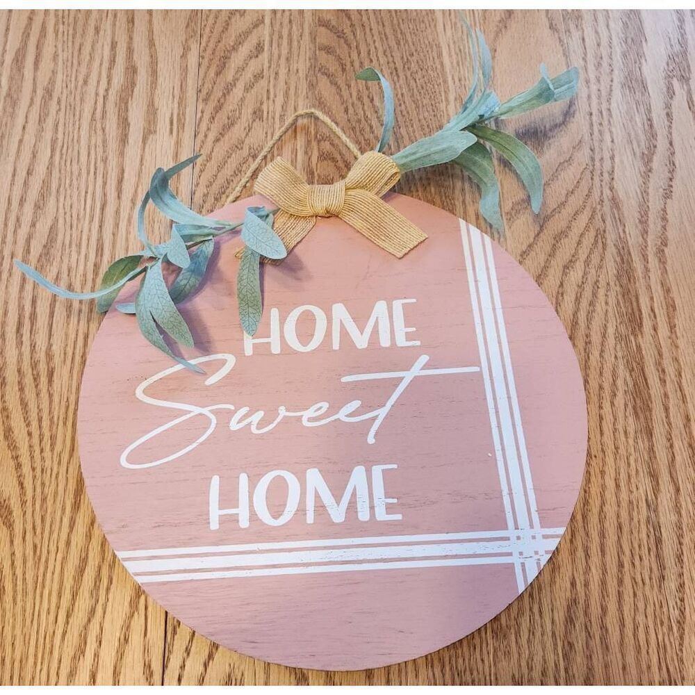 19 Home Sweet Home decorative wall hanging